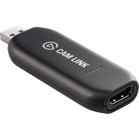 Video Capture Device - ELGATO Cam Link 4K, 3840 x 2160, HDMI, Compact Design, Black