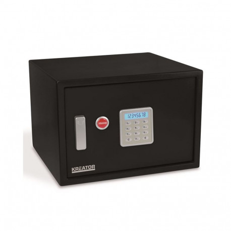 Electronic safe with key 438x300x400mm Kreator