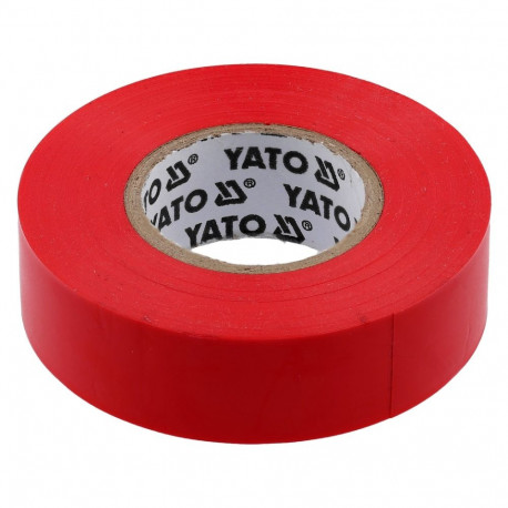 Insulation Tape 0.13Mm 19Mmx20M Red YT-8166 YATO