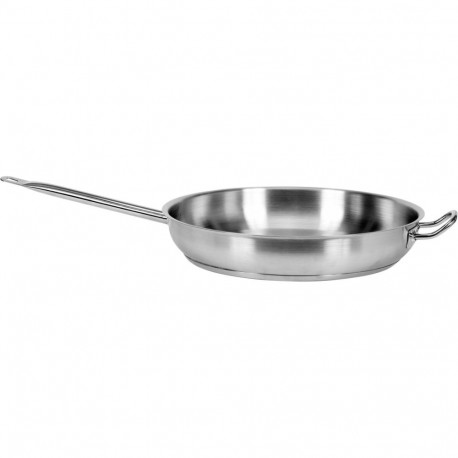 Yato frying pan YG-00105, 40cm, 8.8l, 7cm, stainless steel 21/0, capsule triple-layer base, aluminiu