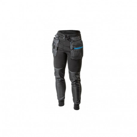Hogert tööpüksid HT5K902-3XL, 320g/m², 65% puuvill, 35% polüester, OXFORD 600D, peegeldavad elemendi