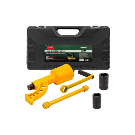 Rockforce Hand Wrench RF-34114102, 6800Nm, 330mm, 1:78, 1 inch, 32mm and 33mm sockets, plastic case