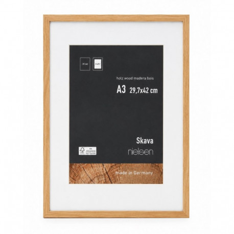 Nielsen Photo Frame 6324102 Skava Oak A3 29.7x42 cm