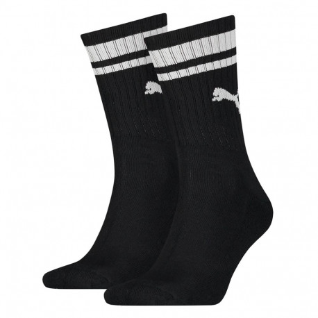 Skarpety Puma Crew Heritage Stripes 2P Uni czarne 907944 01