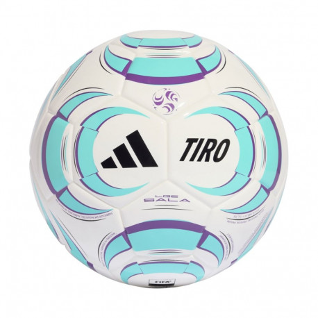 Piłka nożna adidas Tiro League Sala biało-niebieska JW1526