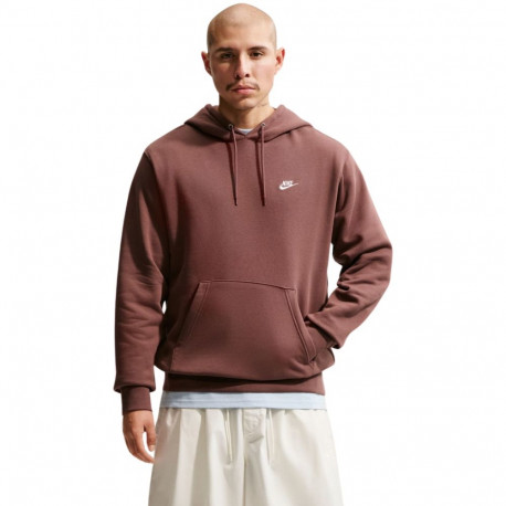 Bluza męska Nike Club BB brązowa FN3859 502 2XL
