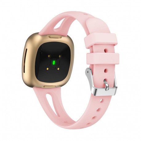 Kellarihm Trendybay Fitbit Versa 3, silikoon, roosa