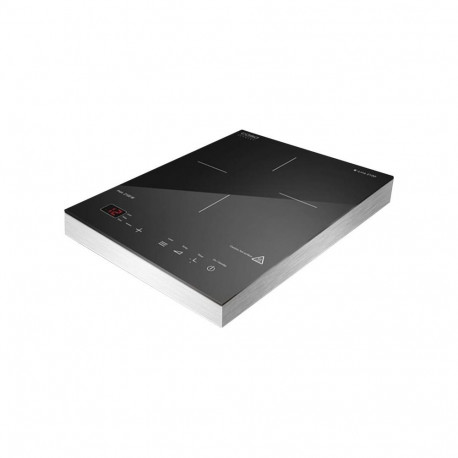 Caso | Free standing table hob | 02225 | Number of burners/cooking zones 1 | Sensor-Touch | Aluminiu