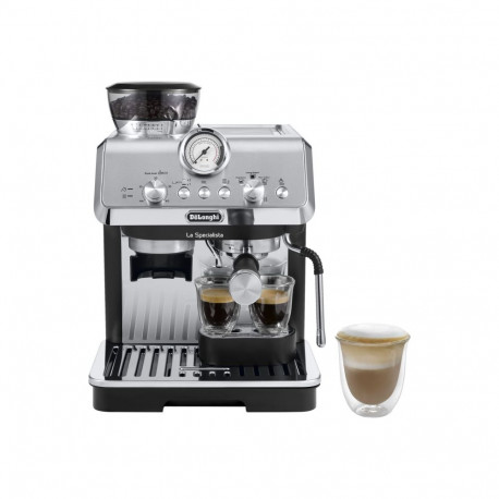 Delonghi Coffee machine | EC9155.MB | Pump pressure 15 bar | Built-in milk frother | Manual | Metal 