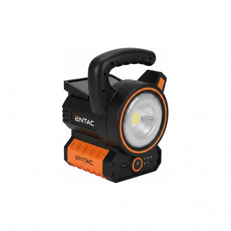 "Entac LED Arbeitsleuchte Solar mit Powerbank"