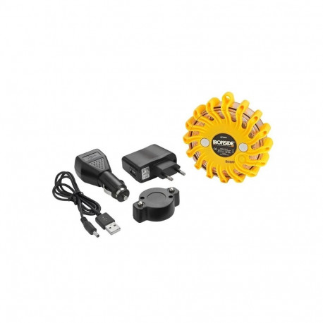 Laetav magnetiga vilkur kollane 120lm