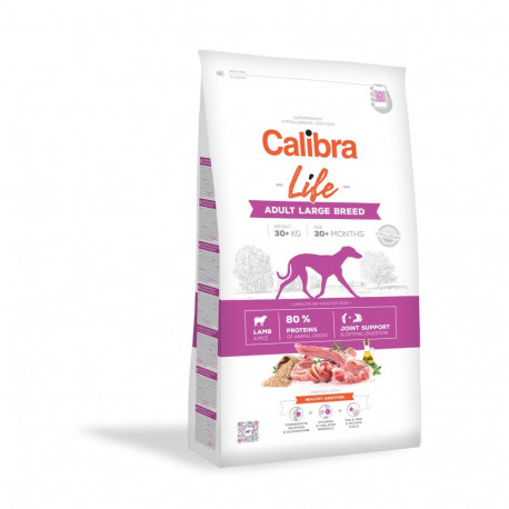 Calibra Life Adult Large Breed Lamb dog food 12kg