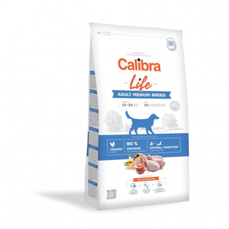 Calibra Life Adult Medium Breed Chicken dog food 12kg