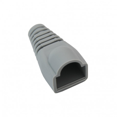 0157# Osłona gumowa 8p8c szara (50 tk.)