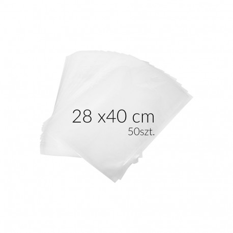 44-443# Worki do żywności 28x40 50szt