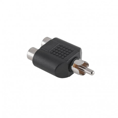 RCA pistik - 2x RCA pesa (25 tk.)