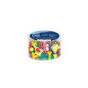 DRAWING PINS COLORED 100PCS