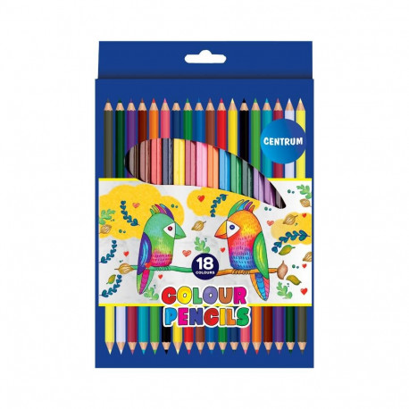 COLOUR PENCILS ZOO 18COLOR