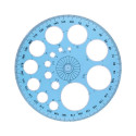 PROTRACTOR WITH STENCILS 84821