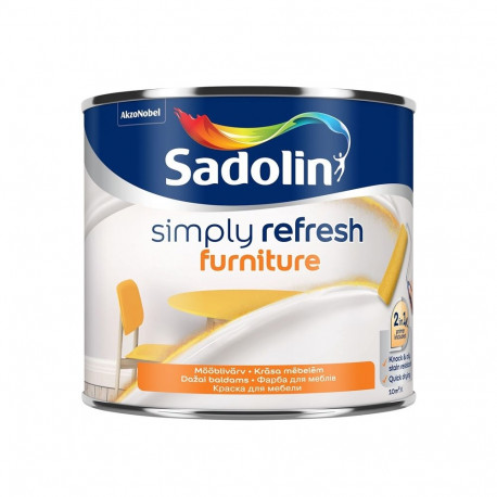 Simply Refresh mööblivärv BW 0.5L