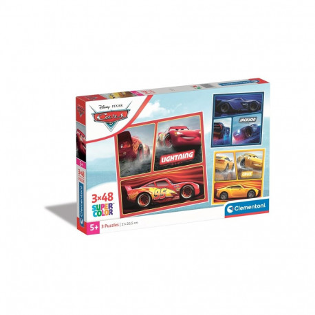 Clementoni pusle 3x48 CARS 25305