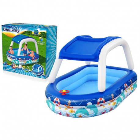 Bestway 54370 bassein varikatusega 213 x 155 x 132 cm