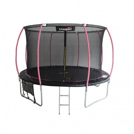trampoliin LEAN Sport Max 16ft must-roosa