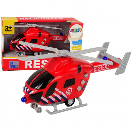 helikopter pääste tuletõrje punane heli tuled rootorid