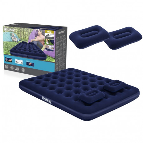 Bestway 67374 täispuhutav madrats, pump 203 x 152 x 22 cm