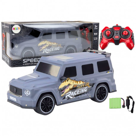 RC kaugjuhitav auto dinosaurusega 1:10 hall
