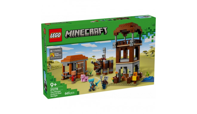 Minecraft 21278 röövlite ja laastajate peidupaik klotsid
