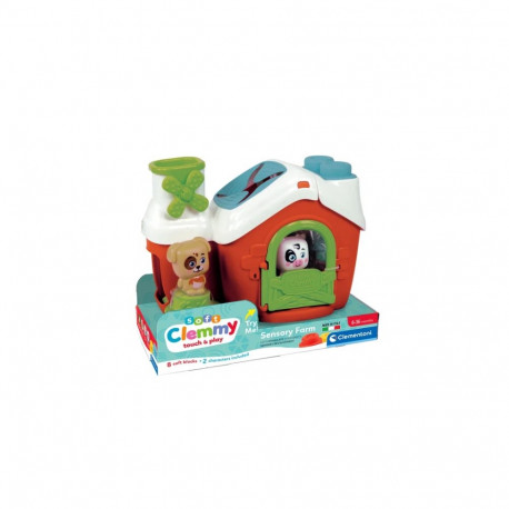 Clemmy Farma Sensoryczna Sorter Piesek Krówka Clementoni 17993