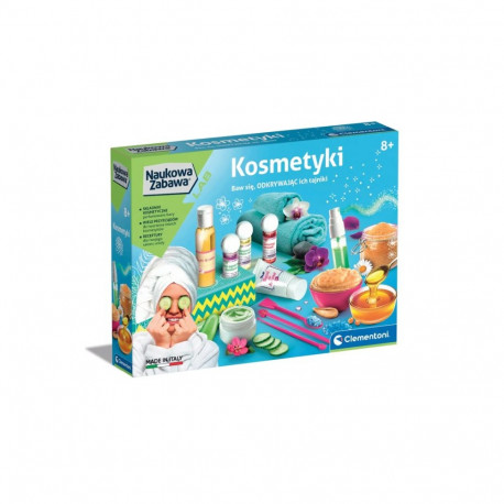Naukowa Zabawa laboratoorium kosmeetika kreem vannisool kosmeetika poola keel Clementoni 50891