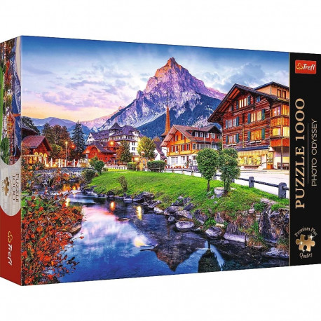 Trefl pusle 1000 Premium Plus Photo Odyssey: Alpi linnake 10854