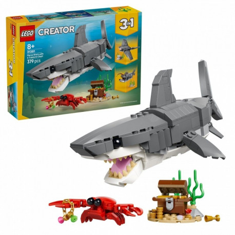 Klocki creator 31381 groźny rekin i skrzynia ze skarbem