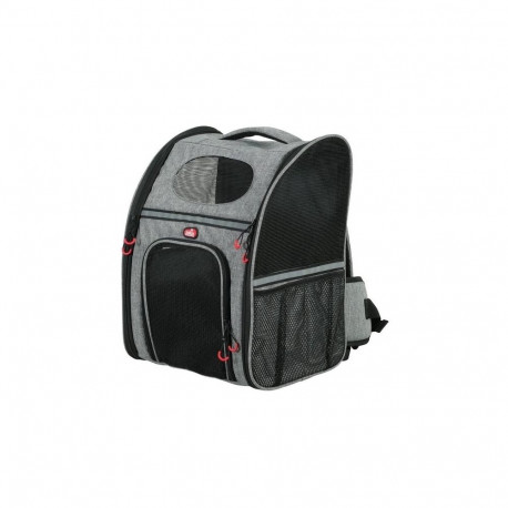 Pet Carrier Backpack - ZOLUX Nomad 32×25×42 cm For Dogs And Cats Up To 10 Kg - Grey/Black