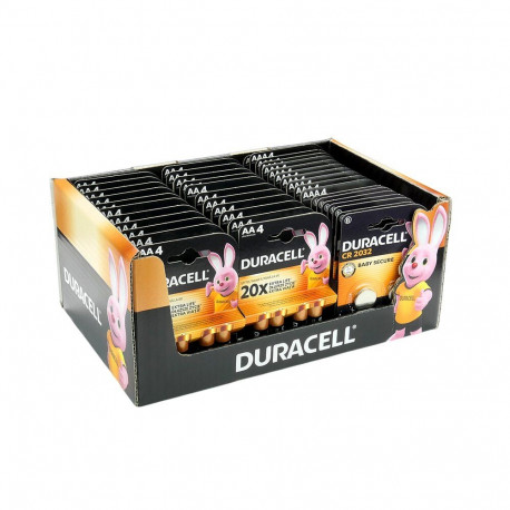 Battery Pack - Duracell 22xAA 11xAAA 7xCR2032 Batteries Black