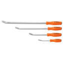 Truper pry bar set with through blade , 4pcs