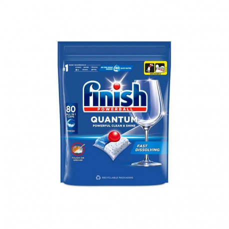 Nõudepesumasina tabletid FINISH Quantum 80tk