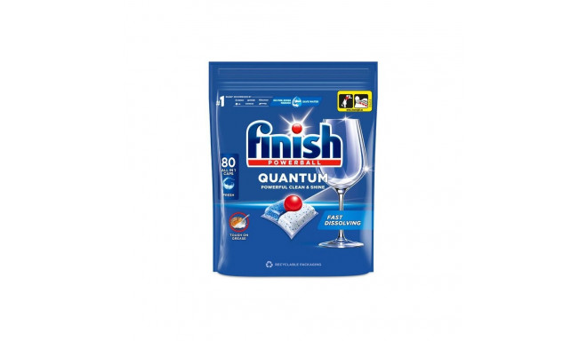 Dishwasher tablets FINISH Quantum 80pcs