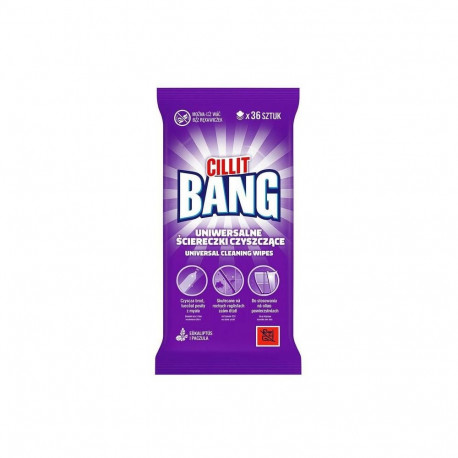 Puhastuslapid niisutatud CILLIT BANG 36tk