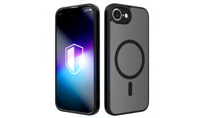 3mk Misty MagCase for iPhone 16E / 17E - black