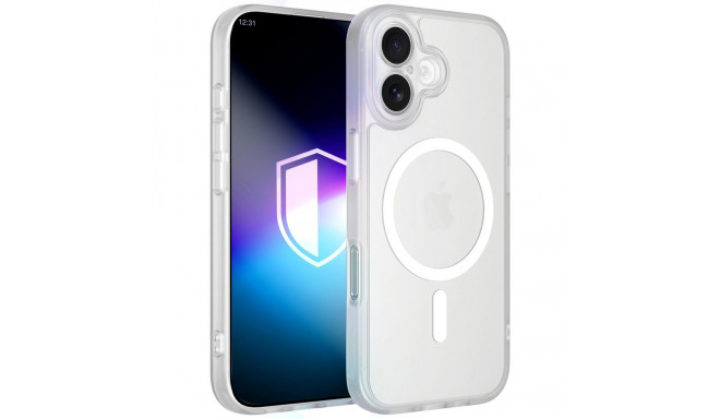 3mk Misty MagCase for iPhone 16 - white