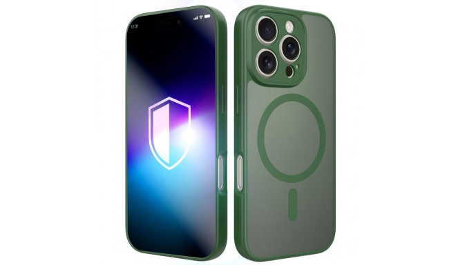 3mk Misty MagCase for iPhone 16 Pro Max - Green