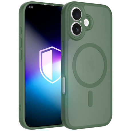 3mk Misty MagCase for iPhone 17 - green