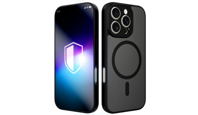 3mk Misty MagCase for iPhone 16 Pro - Black