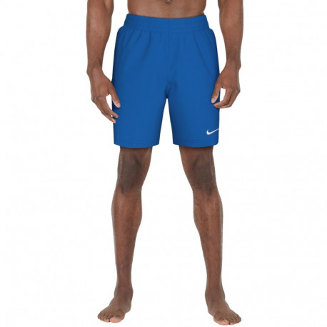 Spodenki kąpielowe Nike Essential 7 niebieskie NESSF559 494 S
