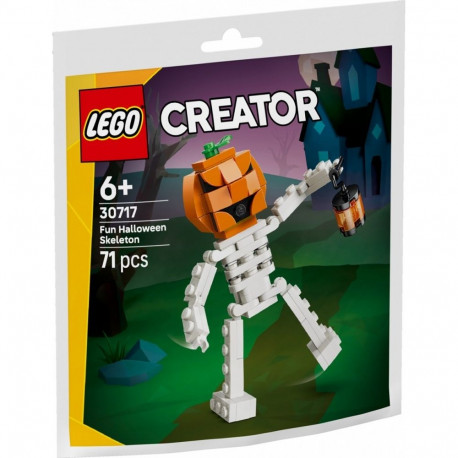 LEGO ehituskomplekt 30717 Creator lõbus halloweeni luukere