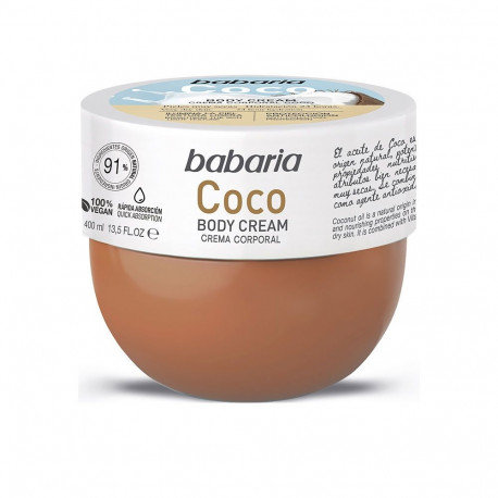 BABARIA COCO crema corporal 400 ml