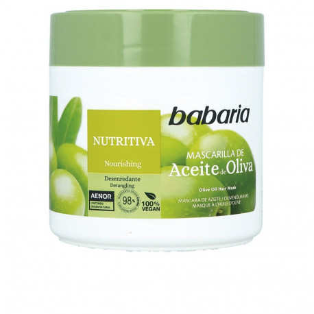 BABARIA toitev juuksemask oliiviõliga 400ml